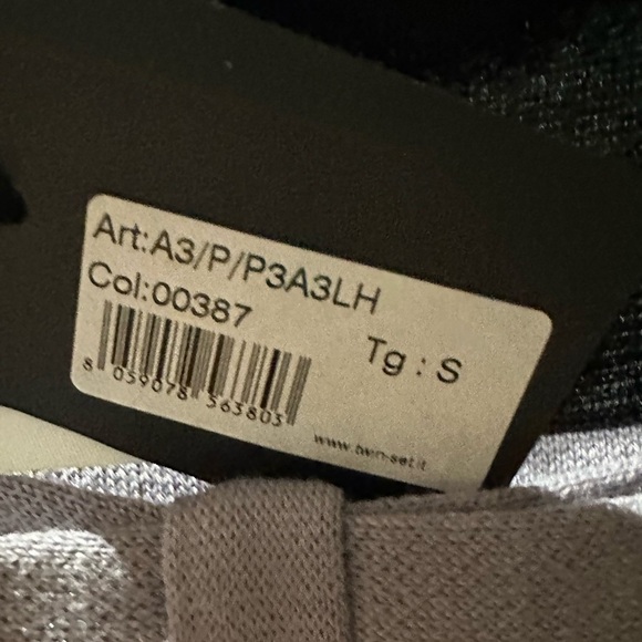 Twin-Set Dress Black/Purple size small MIDI - Picture 4 of 4